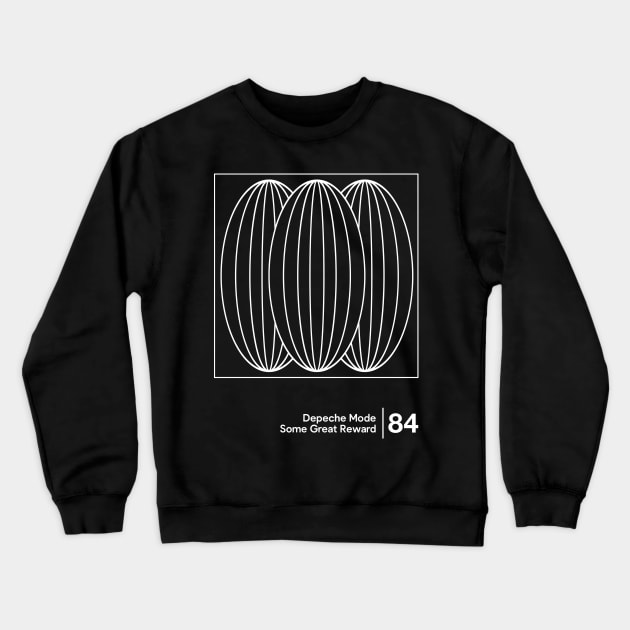 Some Great Reward - Minimal Style Graphic Artwork Crewneck Sweatshirt by saudade